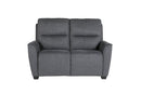 Carlos 2 Seater Sofa - Fixed - Charcoal