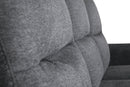 Carlos 3 Seater Sofa - Fixed  - Charcoal