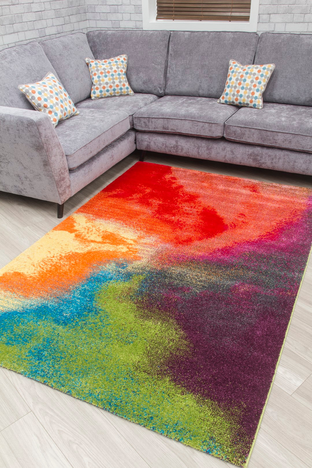 Cardwell Pinwheel Rug – McVann Furniture