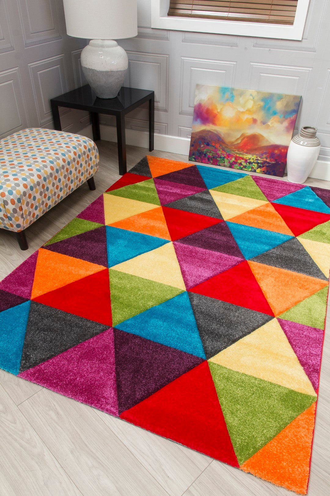 Cardwell Triangles Rug
