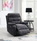 Cashel Dark Grey Electric Recling Armchair