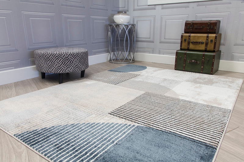 Casimira Geo Rug Blue