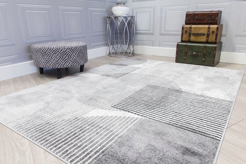 Casimira Geo Rug Grey