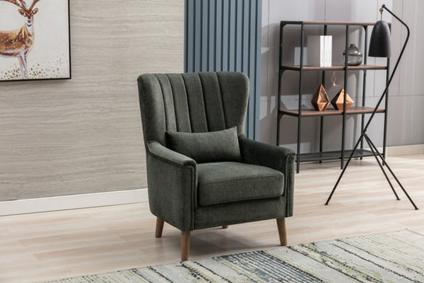 Meabh Armchair Winter Moss