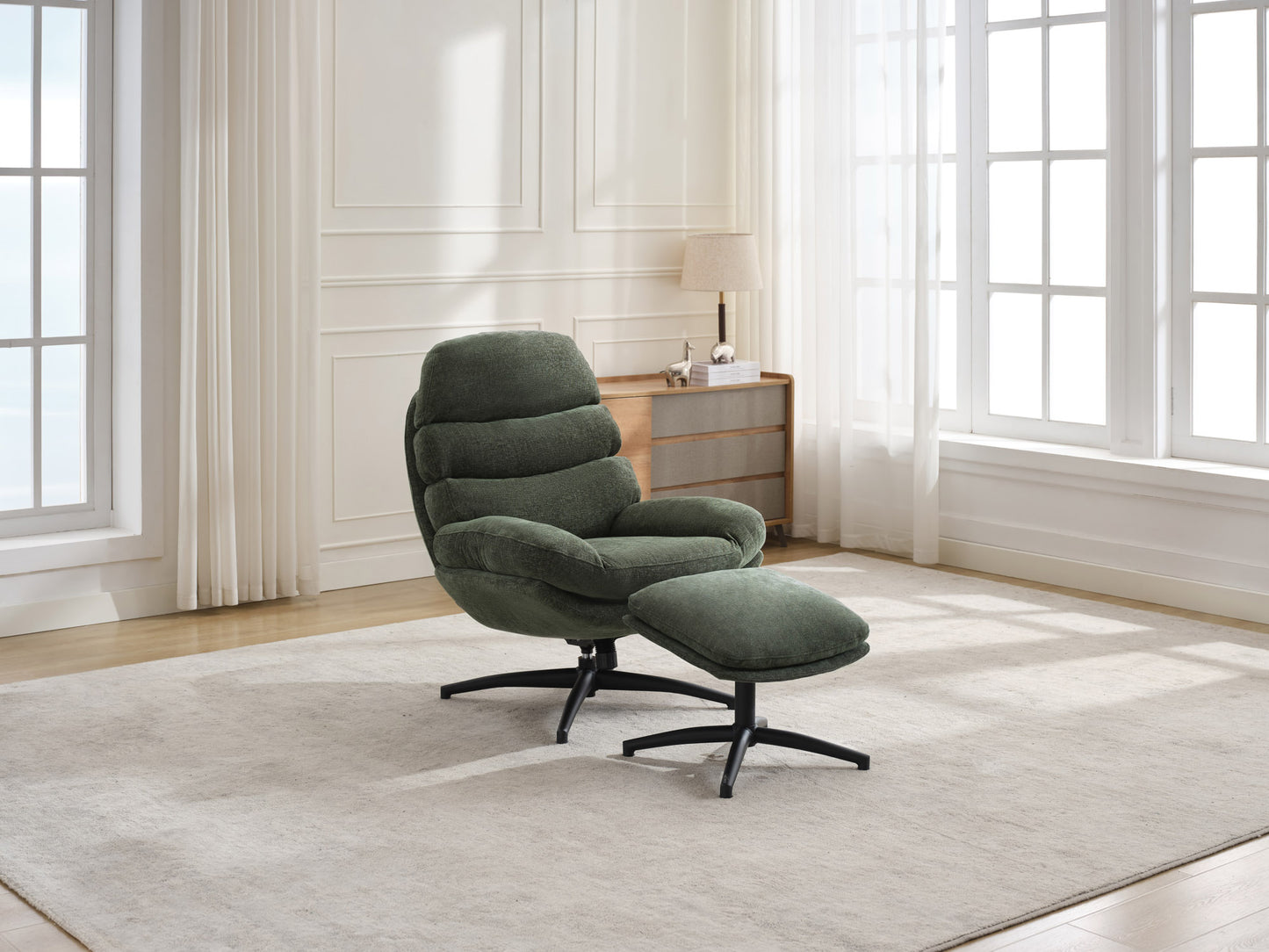 Kent Leisure Chair w/Footstool