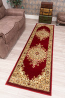 Timeless Medallion Rug Red