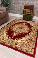 Timeless Medallion Rug Red