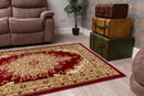 Timeless Medallion Rug Red