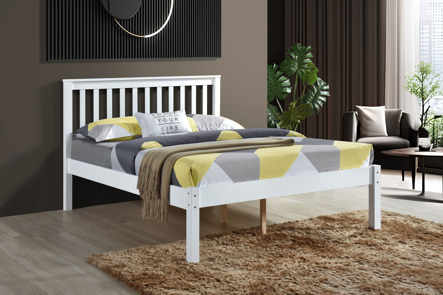 Colton Bed Frame White