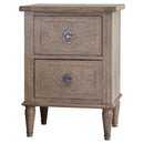 Montserrat 2 Drawer Bedside Table