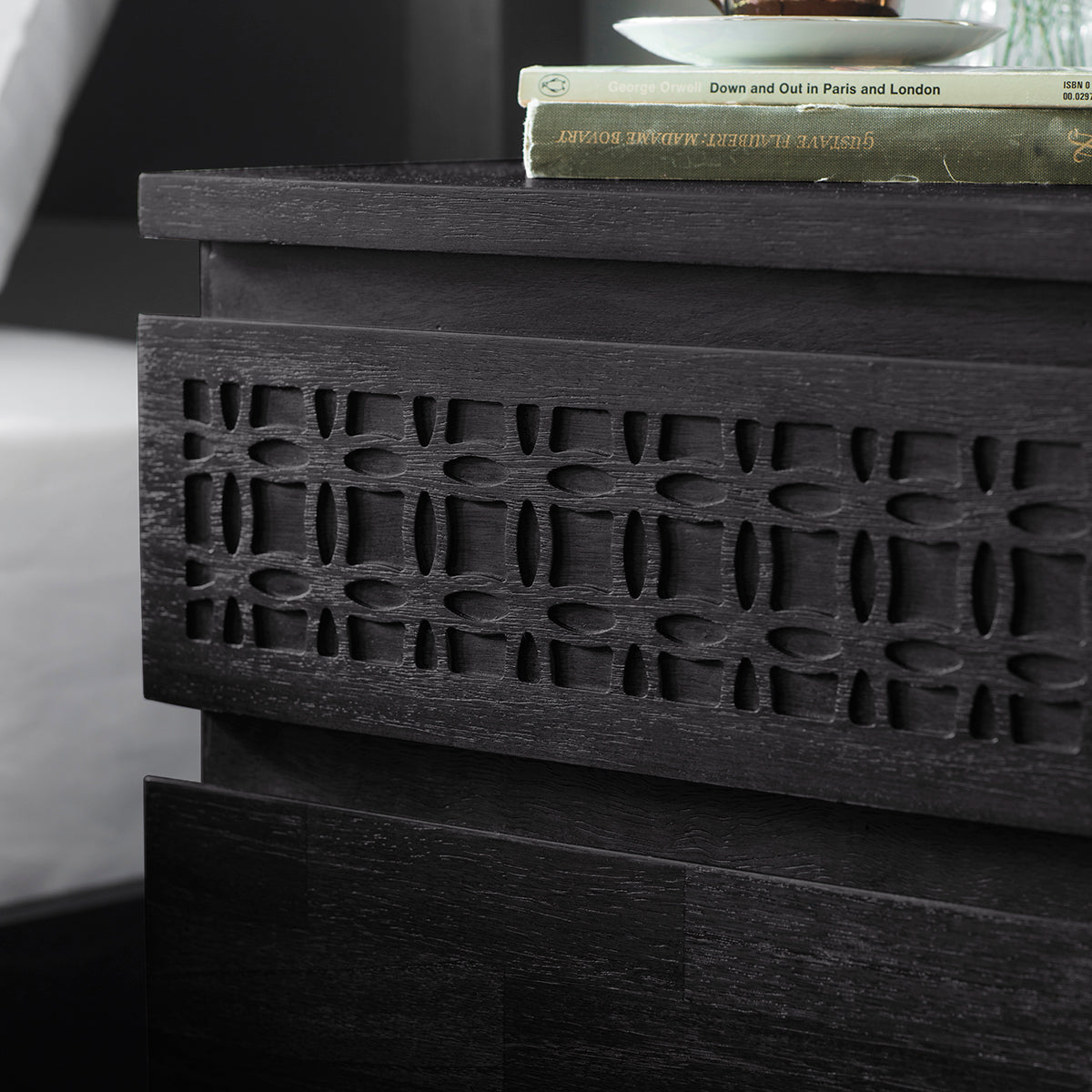 Soho Boutique 2 Drawer Bedside Table