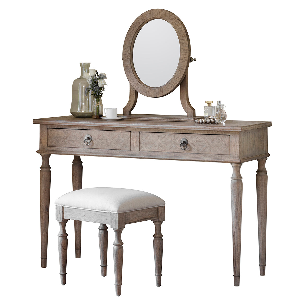 Montserrat Dressing Stool