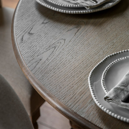 Ariano Round Extending Dining Table 1200/1600