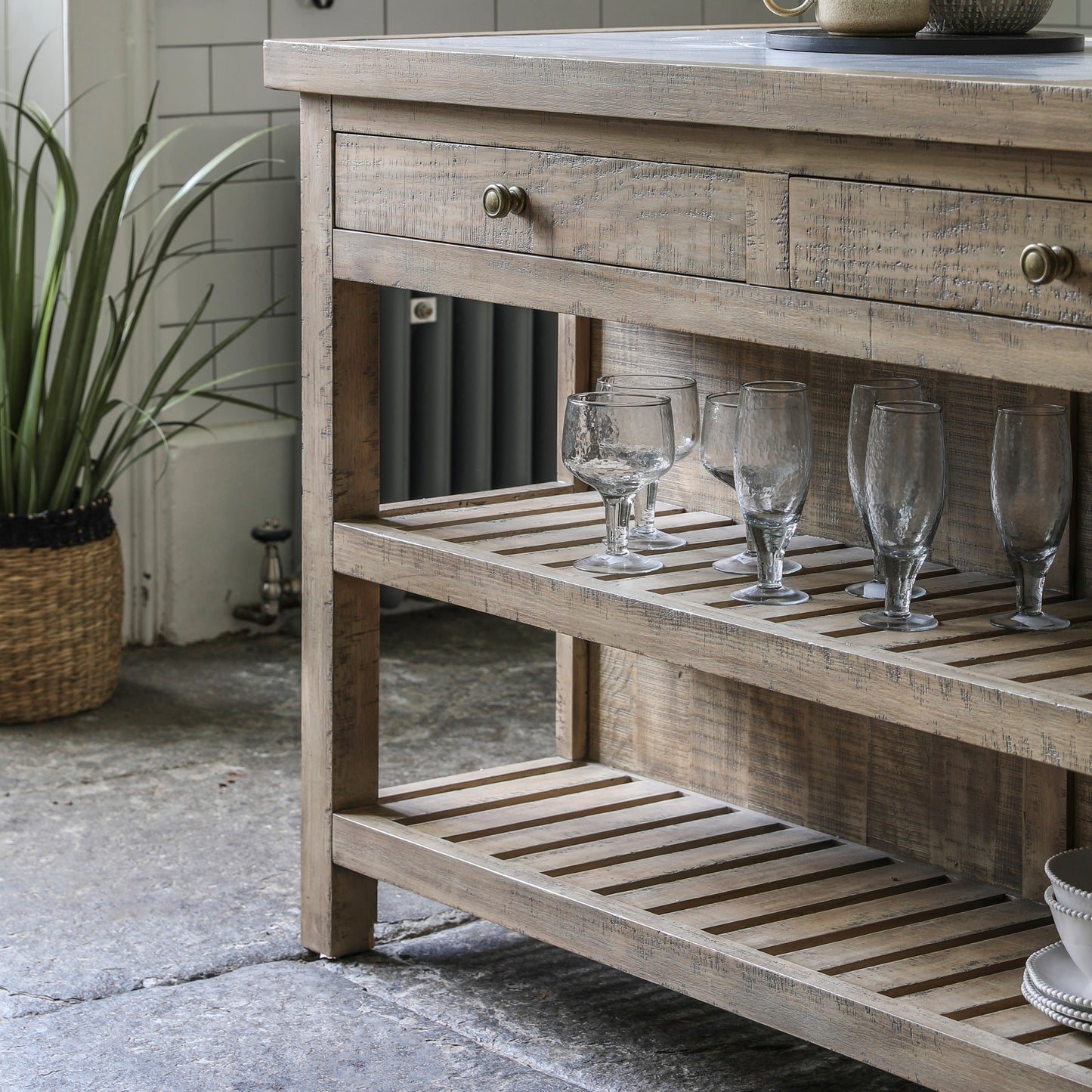 Toronto Kitchen Island 2140x740x940mm