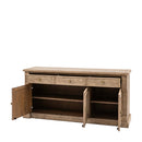 Toronto 3 Drawer 3 Door Sideboard