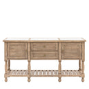 Toronto 2 Drawer 2 Door Sideboard