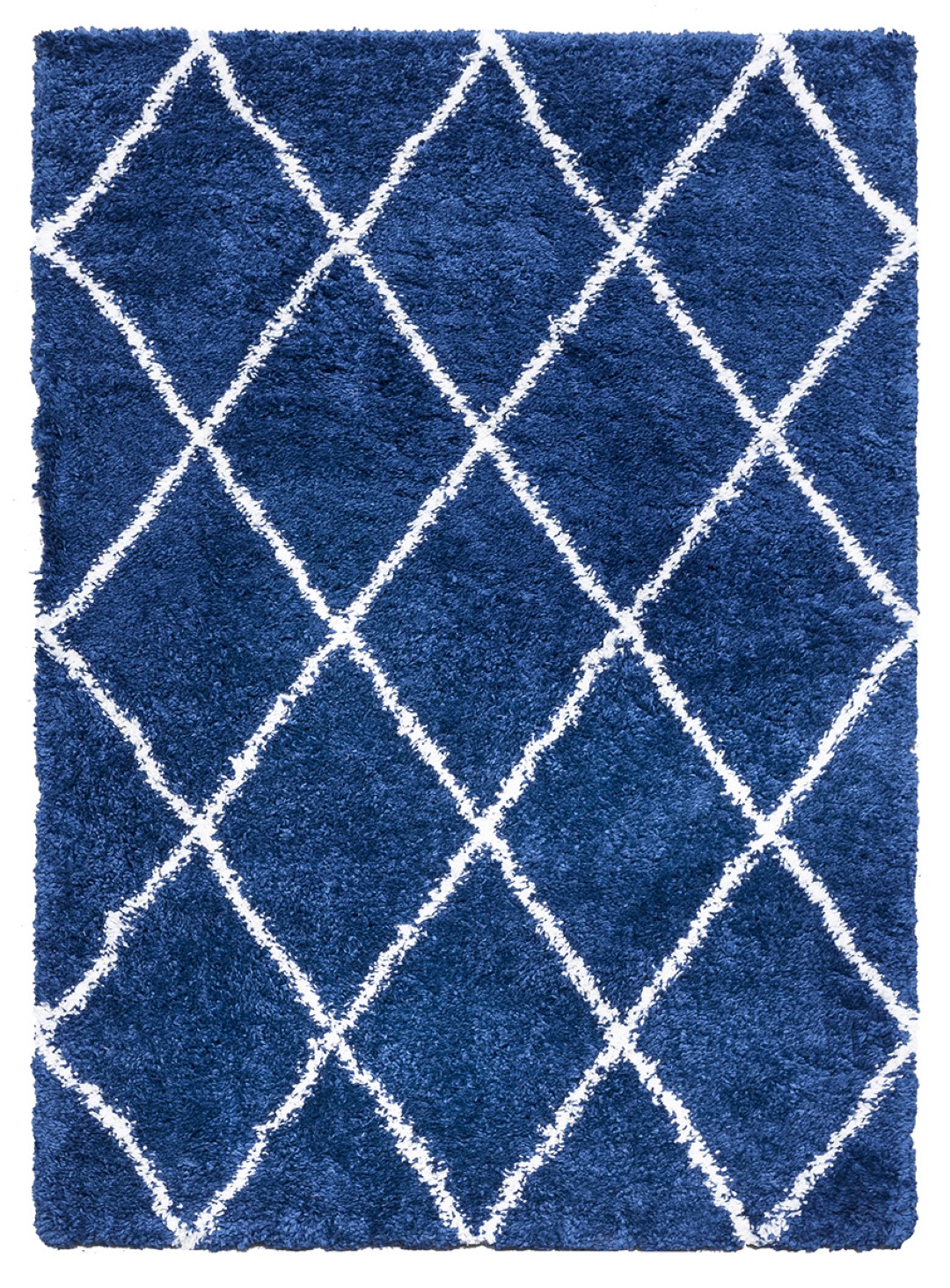 Fantasia Trellis Rug Blue/ White