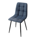 San Fran Dining Chair Blue PU