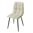 San Fran Dining Chair Taupe PU