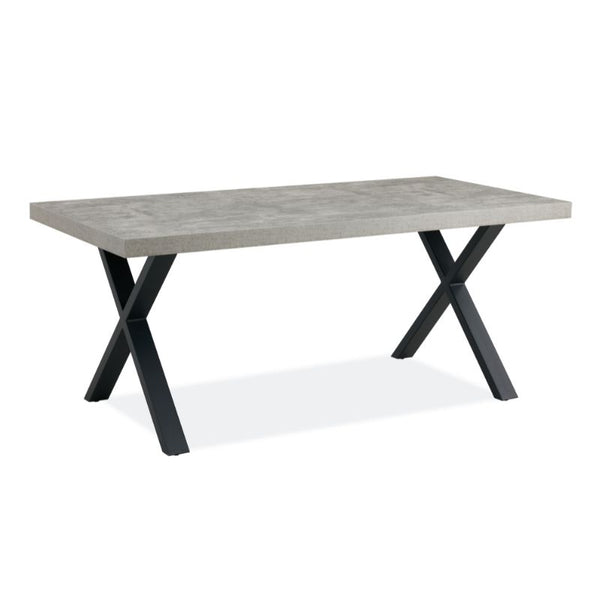 San Fran Grey 1800 Table X leg
