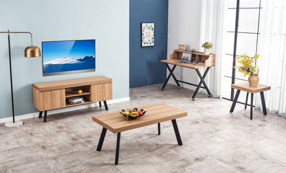 San Fran TV Unit - Oak