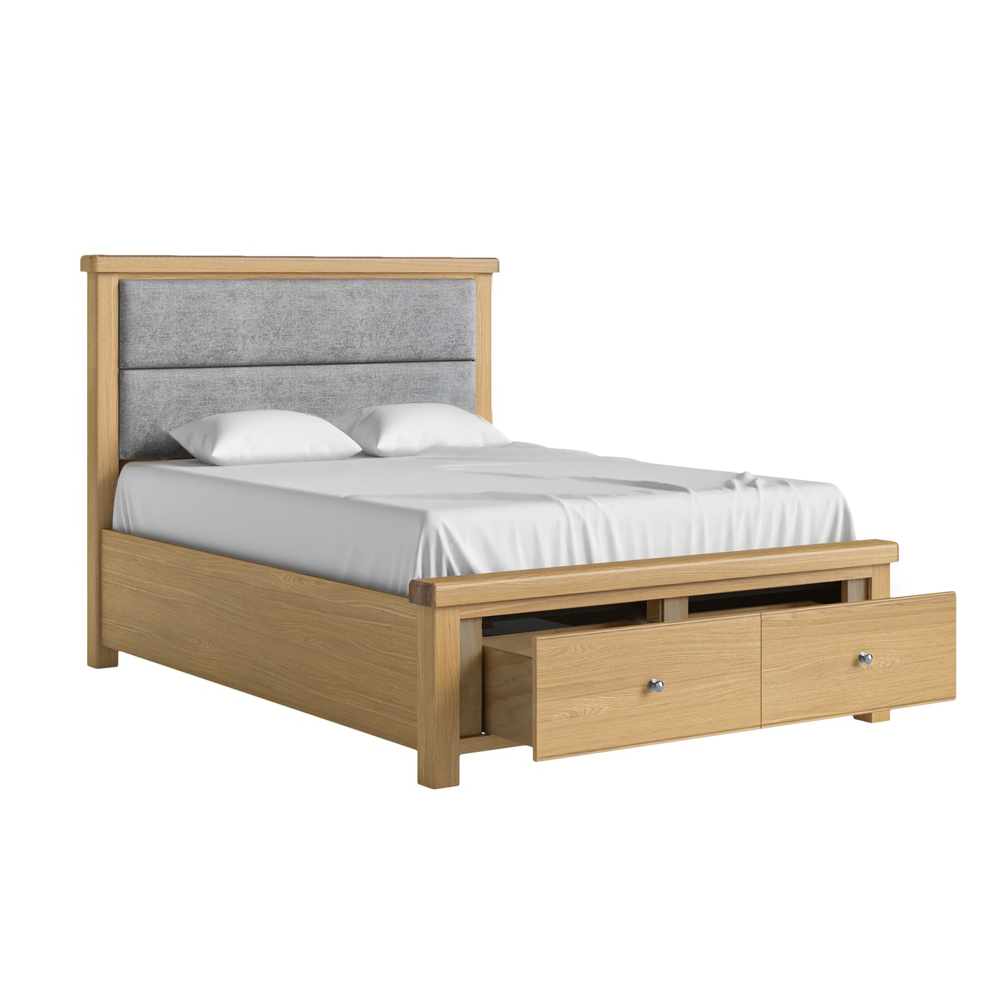 Newport Bed with Headboard & Drawer