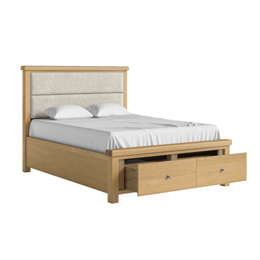Newport Bed with Headboard & Drawer
