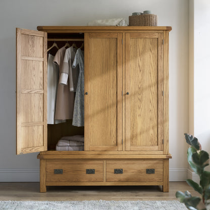 Spencer Triple Wardrobe