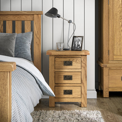 Spencer 3 Drawer Bedside Tables