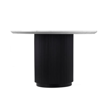 Luka Round Dining Table - Marble Top