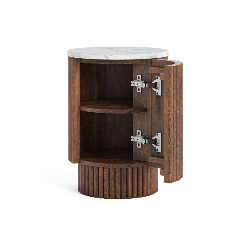 Stanford Side Table With Door