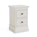 Boulogne Narrow Bedside Table Cotton