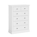 Boulogne 2 Over 4 Chest White
