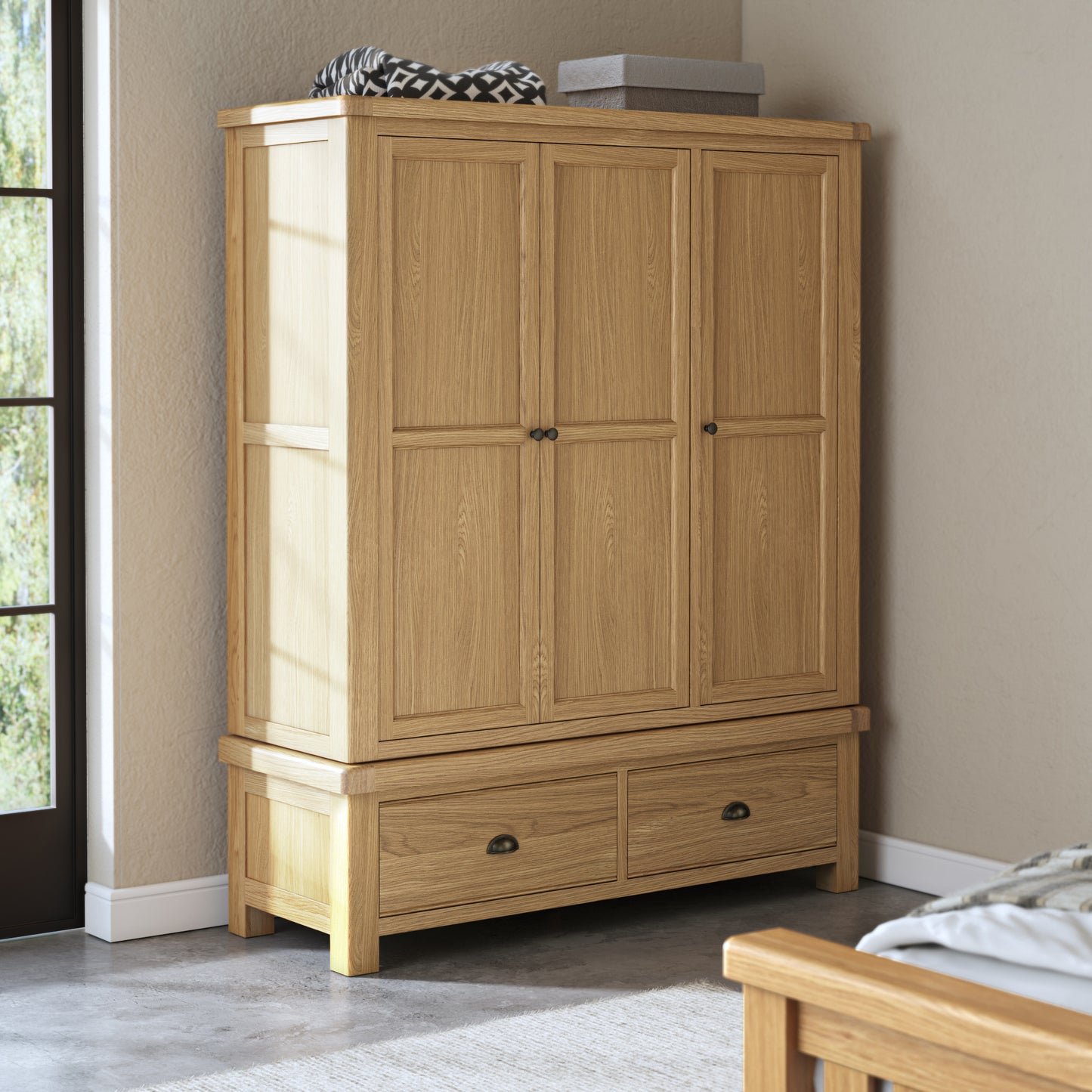 Newport Triple Wardrobe