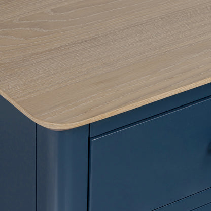 Harlo 6 Drawer Chest - Navy
