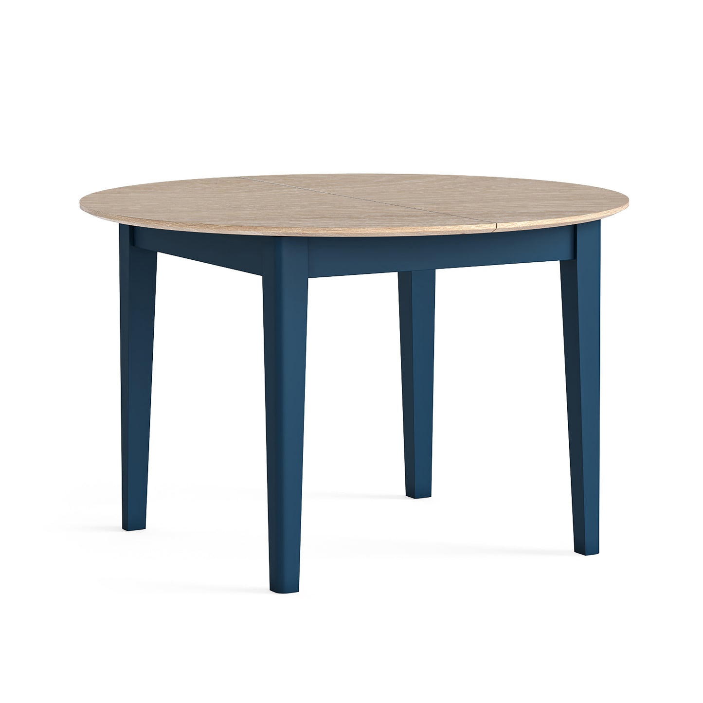 Harlo Extendable Round Dining Table - Navy