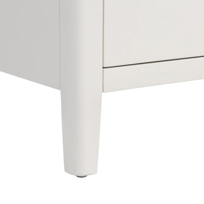 Harlo 6 Drawer Chest - Coconut White