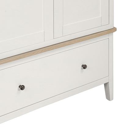 Harlo Gents Wardrobe - Coconut White