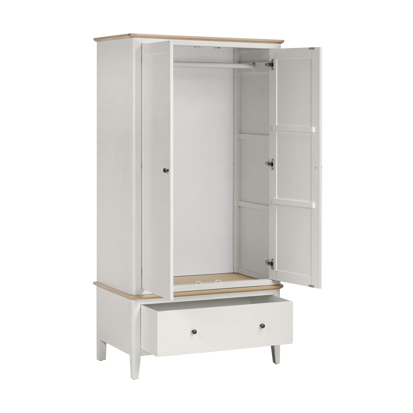 Harlo Gents Wardrobe - Coconut White