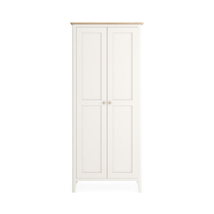 Harlo Hanging Wardrobe - Coconut White