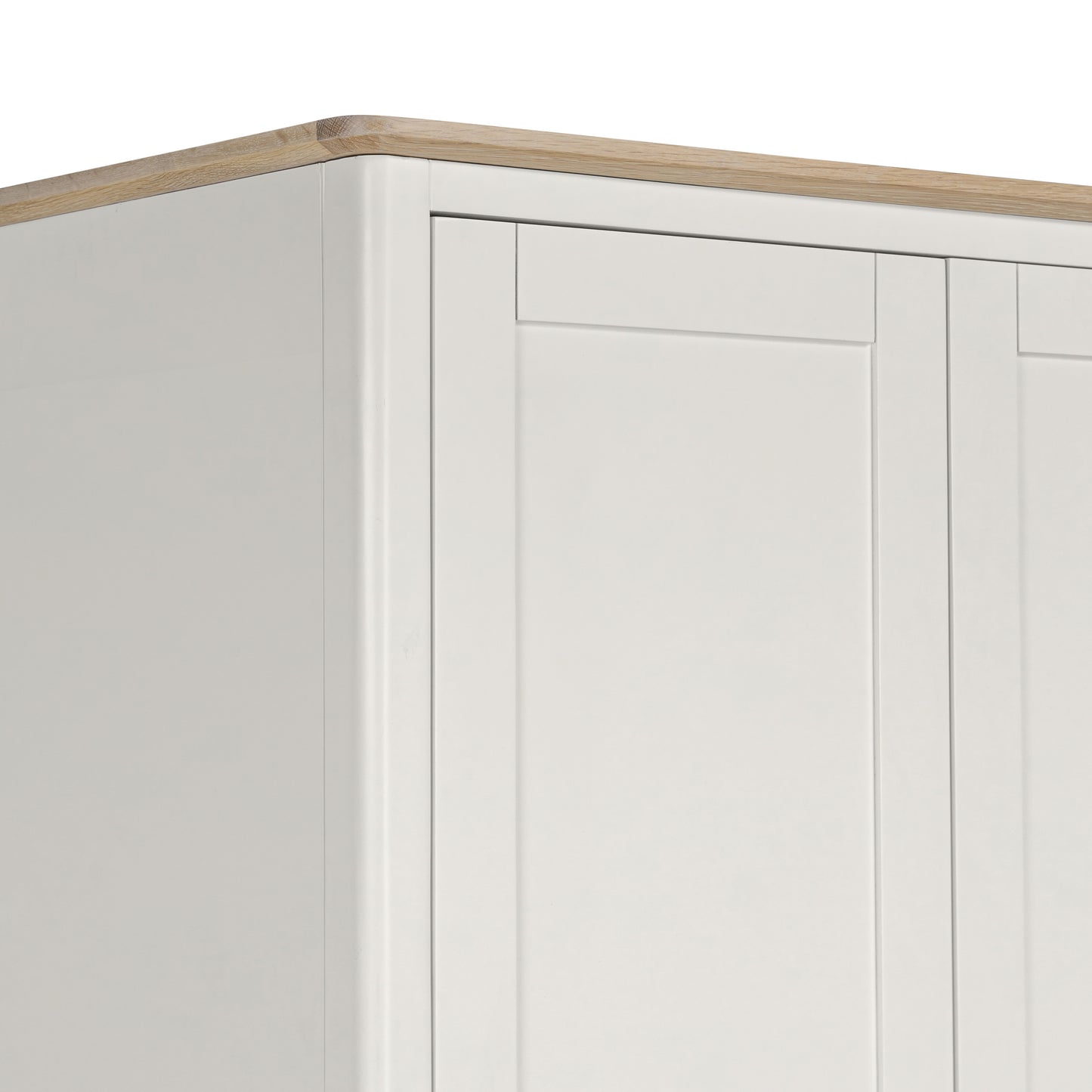 Harlo Hanging Wardrobe - Coconut White
