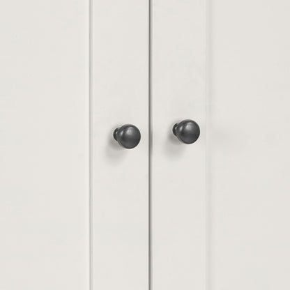 Harlo Hanging Wardrobe - Coconut White