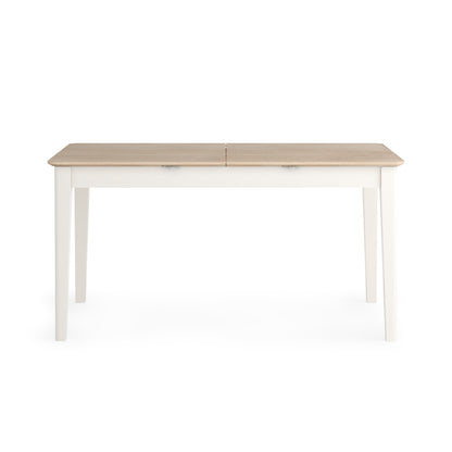 Harlo Extendable Rectangular - Coconut white