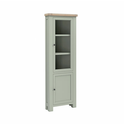 Exmouth Corner Display Cabinet Sage