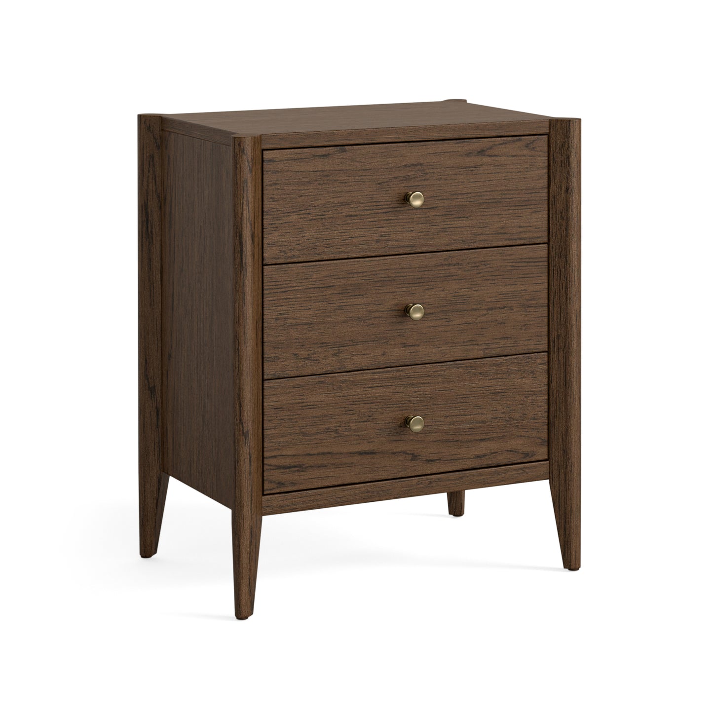 Peru 3 Drawer Bedside table