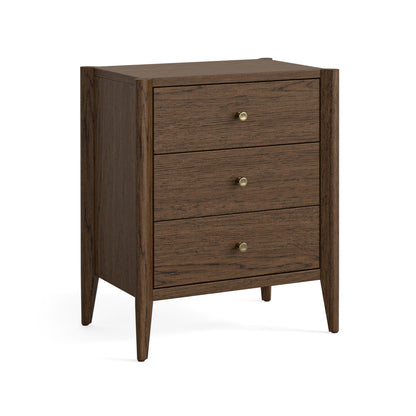 Peru 3 Drawer Bedside table