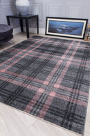Dale Rug Grey/Pink
