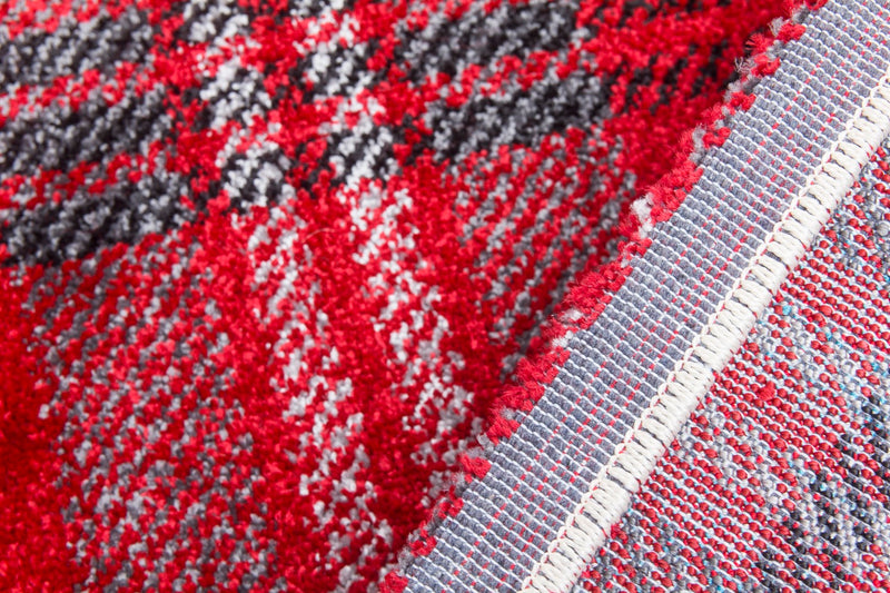 Dale Rug Red/Grey