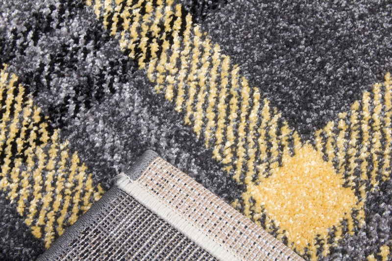 Dale Rug Grey/Yellow