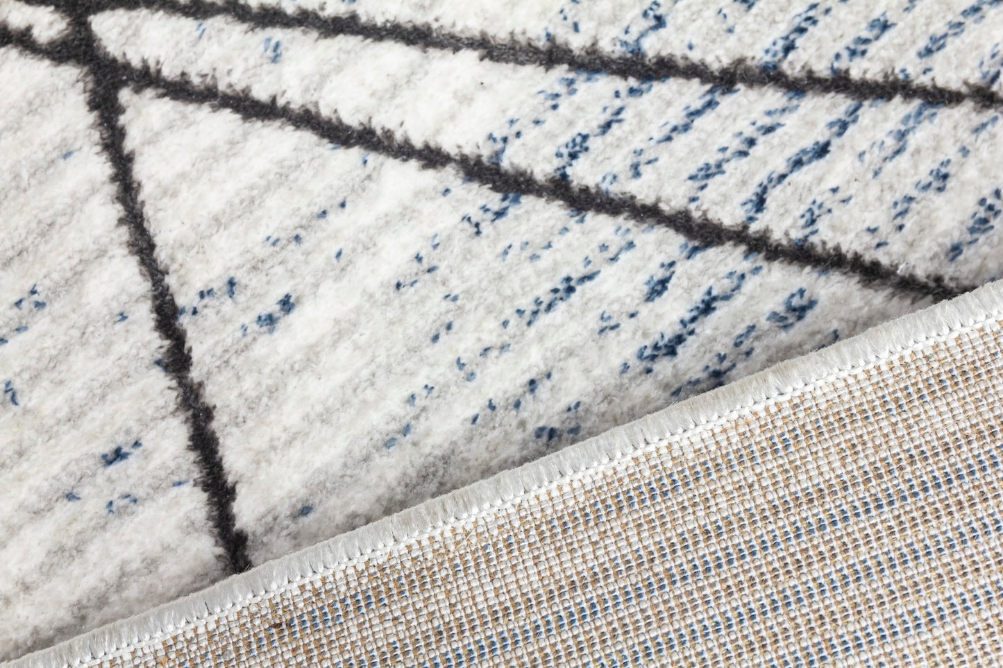 Glamour Art Deco Rug Blue